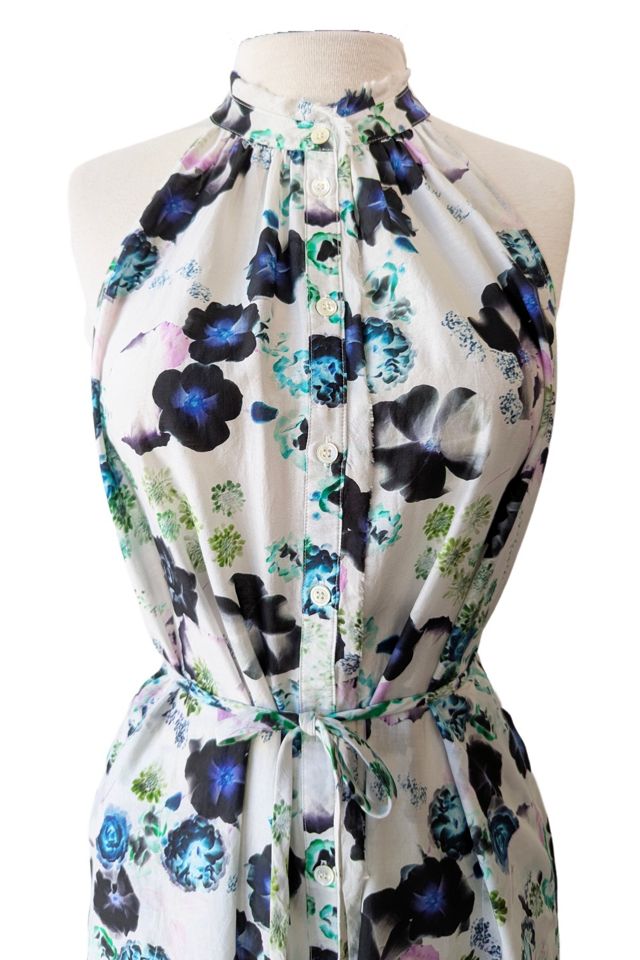 Raquel Allegra Floral Sleeveless Dress Selected by The Curatorial Dept. #1