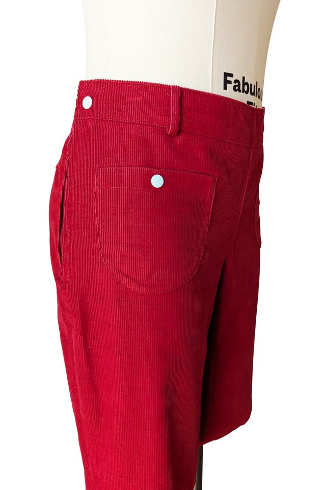 Built By Wendy Red Corduroy Shorts Selected by The Curatorial Dept. #1