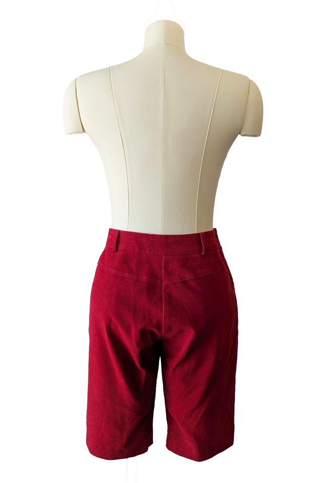 Built By Wendy Red Corduroy Shorts Selected by The Curatorial Dept. #2