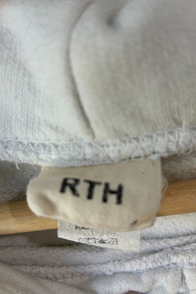 RTH White with Black Polka Dot Sweatshirt Selected by The Curatorial Dept. #3