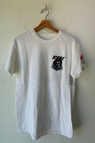 Jones White Skeleton Graphic T-Shirt Selected by The Curatorial Dept.