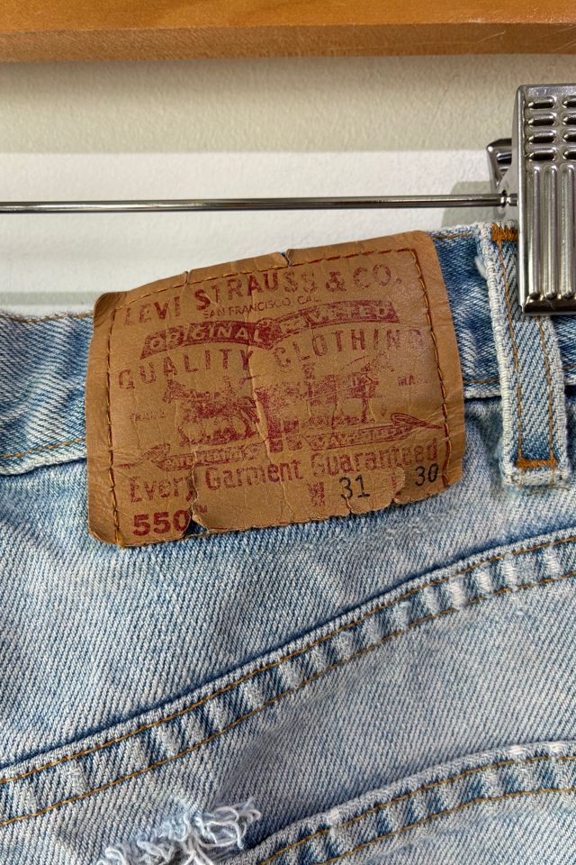Levi's Light Blue Wash 550 Jeans 31x30 Selected by The Curatorial Dept. #2