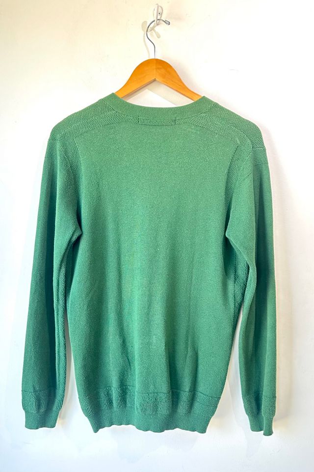 Katharine Hamnett Green Cotton Cardigan Selected by The Curatorial Dept. #1