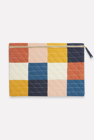 Женская сумка Anchal Checkered Laptop Sleeve, цвет: Кобальтовый