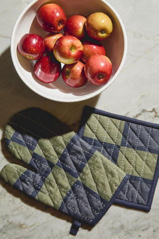 Anchal Trellis Oven Mitt - Thumbnail 4