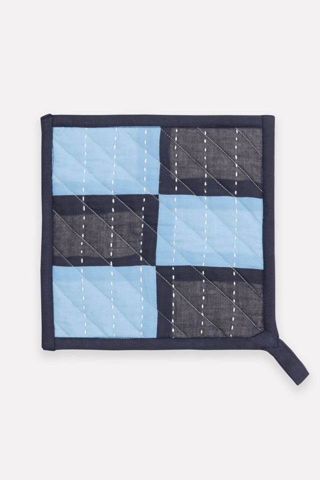 Anchal Trellis Colorblock Pot Holder #1