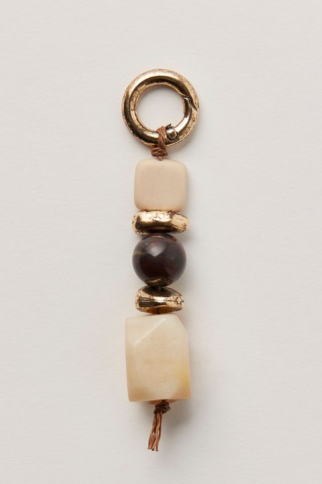 Stone Shoe Charm #3
