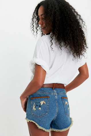 Understated Leather Horsey Shorts