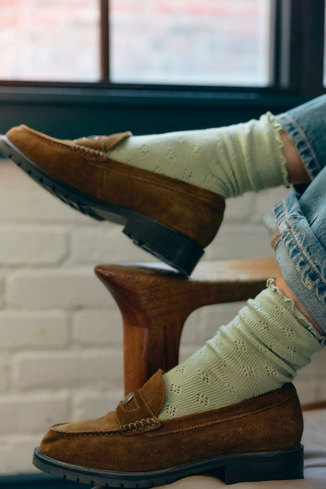 Pointelle Ru Socks #1
