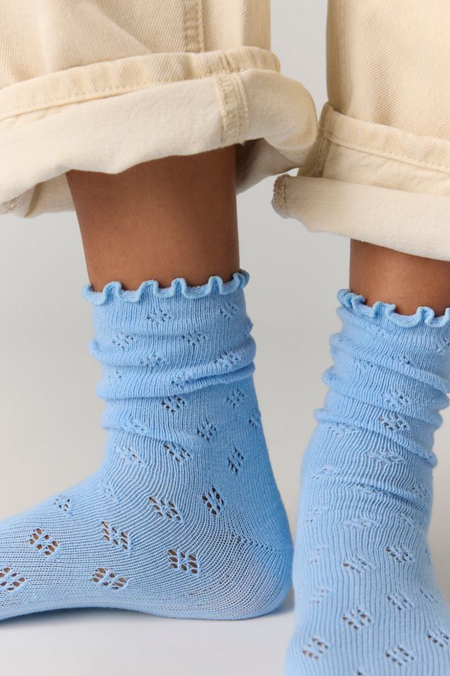 Pointelle Ru Socks #2
