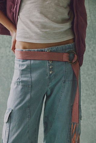 Breezy Wrap Belt by Free People in Pink