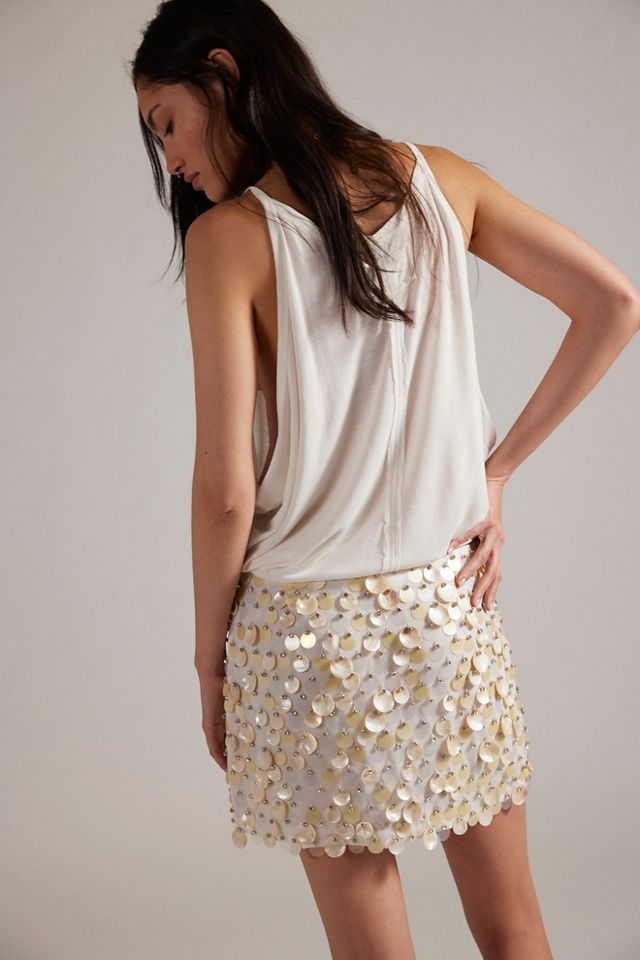 Tach Clothing Cleo Sequin Mini Skirt #1