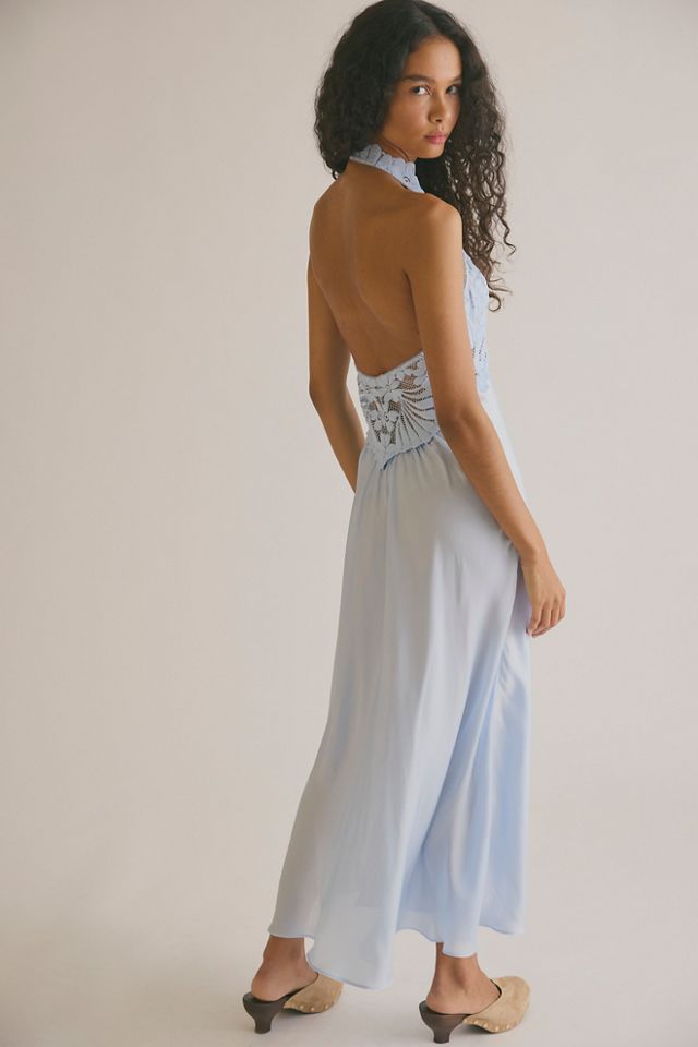 Petal Party Midi Slip Dress #1