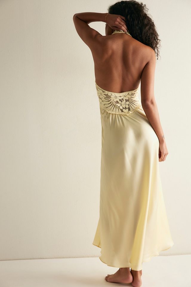 Petal Party Midi Slip Dress #1