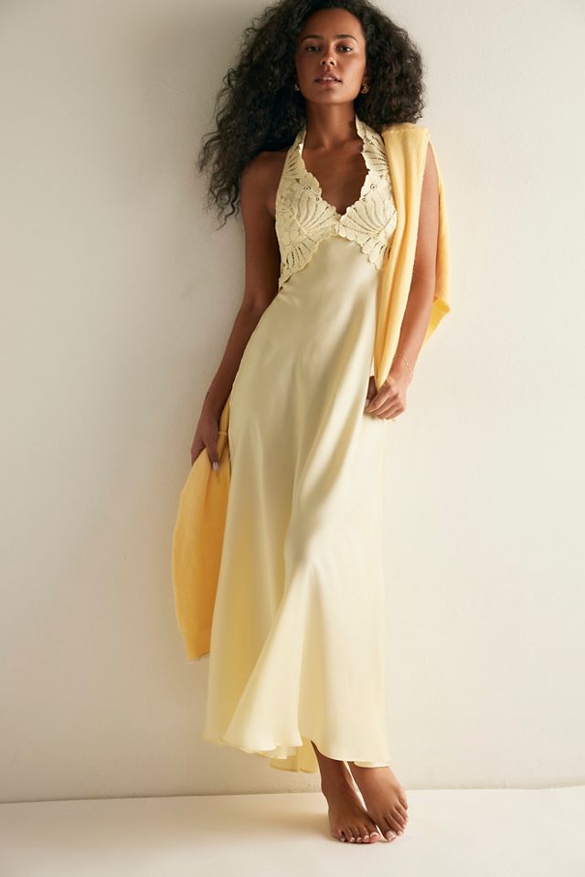 Petal Party Midi Slip Dress #2