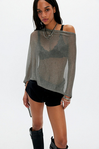 Midnight Poncho Jacket at Free People in Black