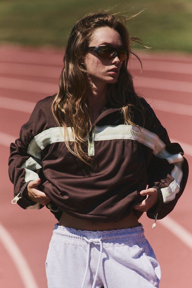 On Track Fleece-Lined Pullover #1