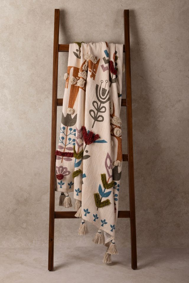 GAURI KOHLI Kyoto Throw Blanket #1
