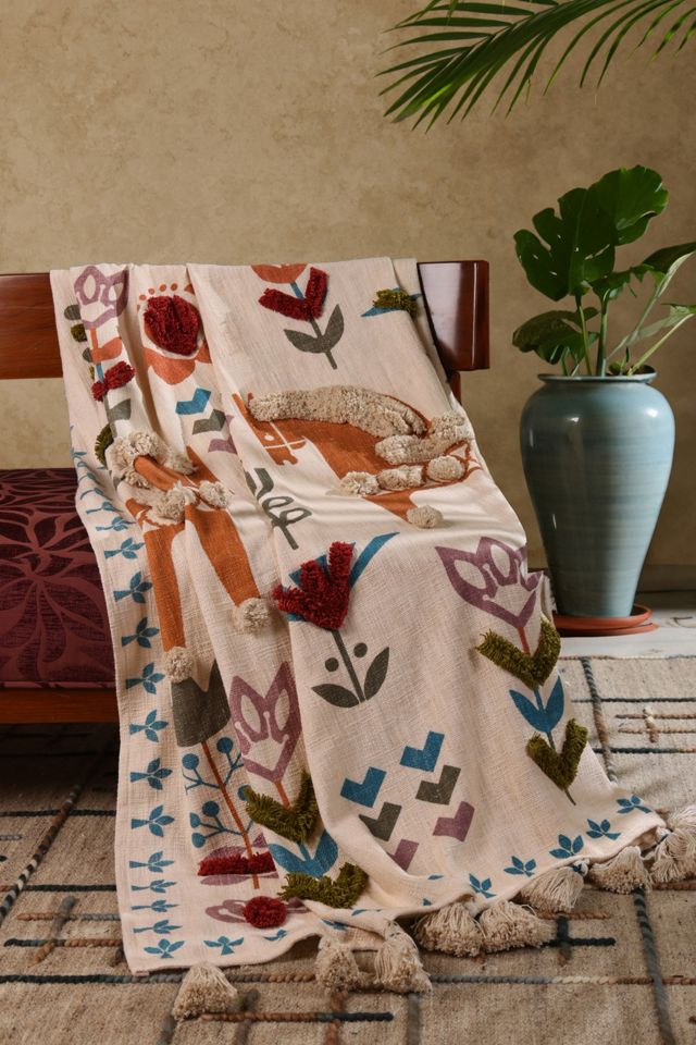 GAURI KOHLI Kyoto Throw Blanket #3