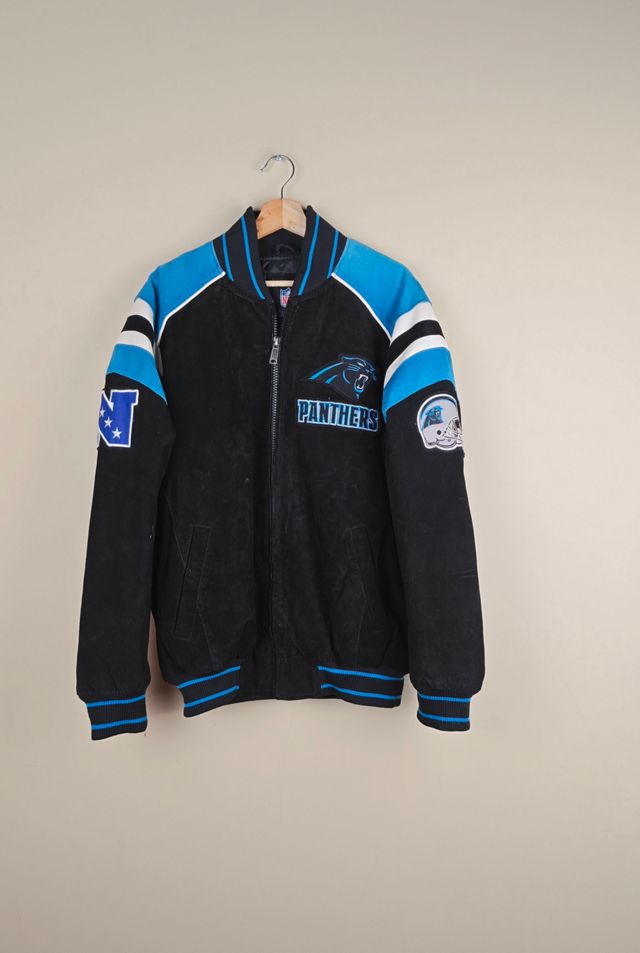 Vintage NFL Carolina Panthers Leather Jacket Selected By The Igala NYC #1