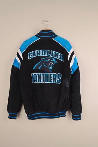 Vintage NFL Carolina Panthers Leather Jacket Selected By The Igala NYC