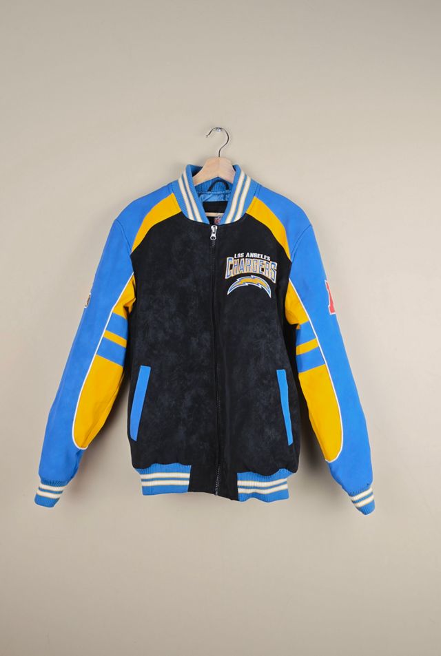 Vintage NFL LA Chargers Leather Jacket Selected By The Igala NYC #1