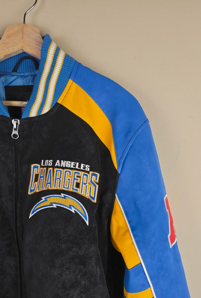 Vintage NFL LA Chargers Leather Jacket Selected By The Igala NYC #2