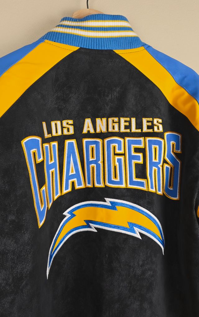 Vintage NFL LA Chargers Leather Jacket Selected By The Igala NYC #3