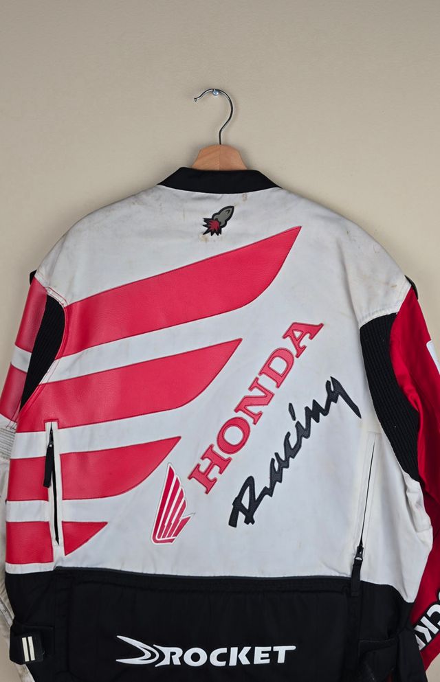 Vintage 90s Honda Biker Jacket Selected By The Igala NYC #3