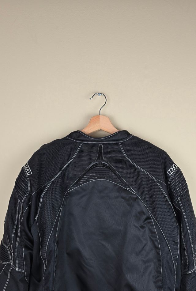 Vintage Early 2000s ICON Mesh Biker Jacket Selected By The Igala NYC #3