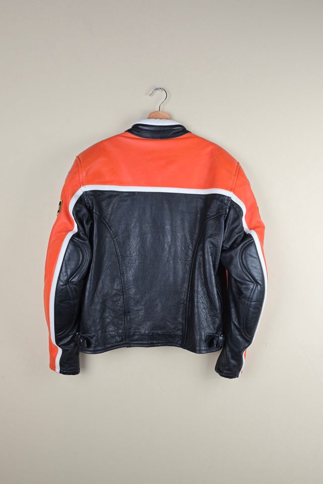 Vintage 90s Motul Leather Biker Jacket (Rare!) Selected By The Igala NYC #2