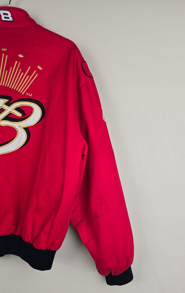 Vintage NASCAR Budweiser Jacket Selected By The Igala NYC #3