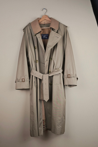Vintage Fall/Winter 2004 Runway Burberry Trench Coat Selected By The Igala NYC