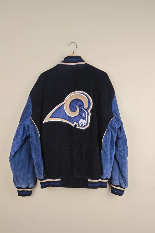 Vintage NFL Los Angeles Rams Leather Jacket Selected By The Igala NYC