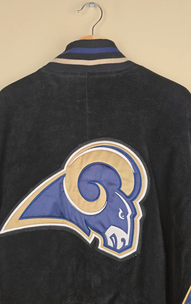 Vintage NFL Los Angeles Rams Leather Jacket Selected By The Igala NYC #3