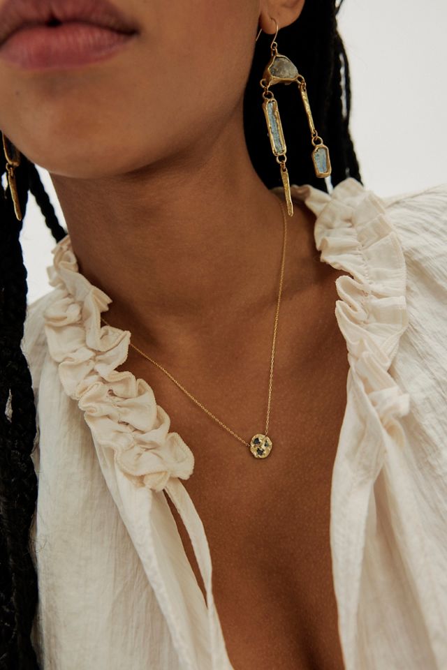 Emilie Shapiro Crater Pendant Necklace #2