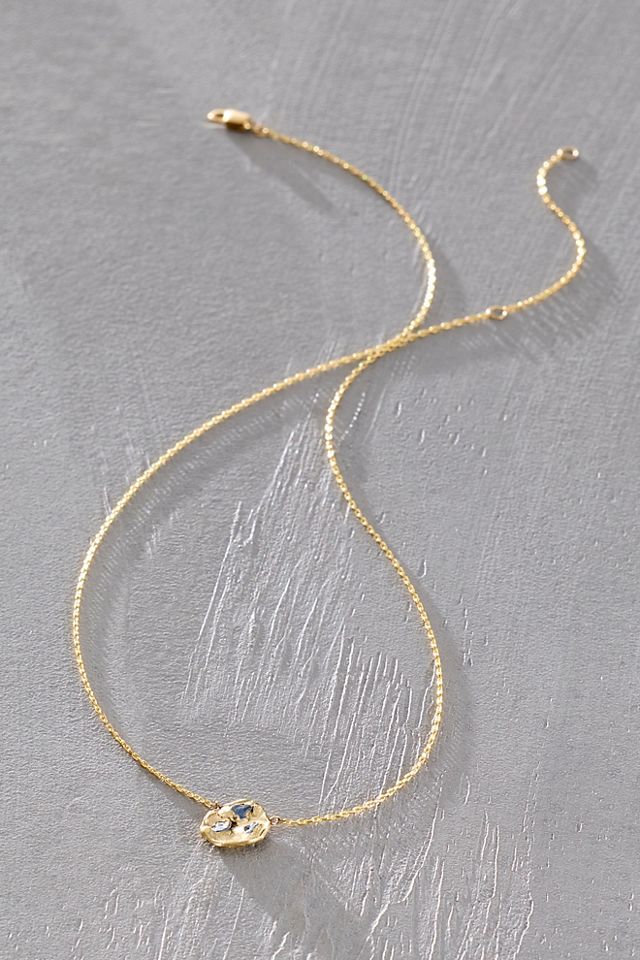 Emilie Shapiro Crater Pendant Necklace #1