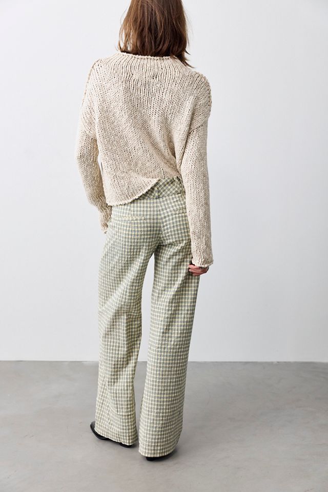 Time Flies Low-Rise Clean Trousers #3