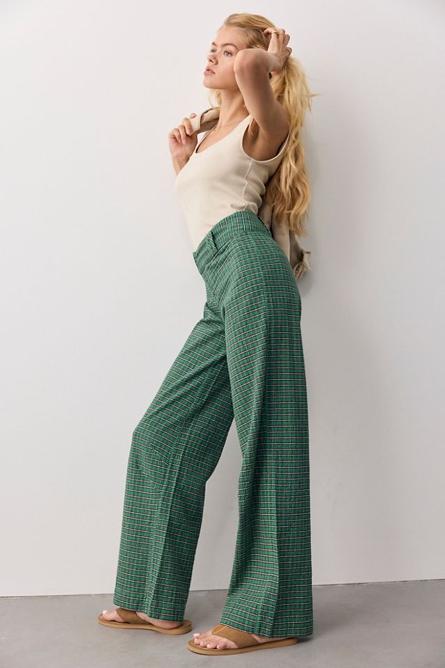 Time Flies Low-Rise Clean Trousers #3