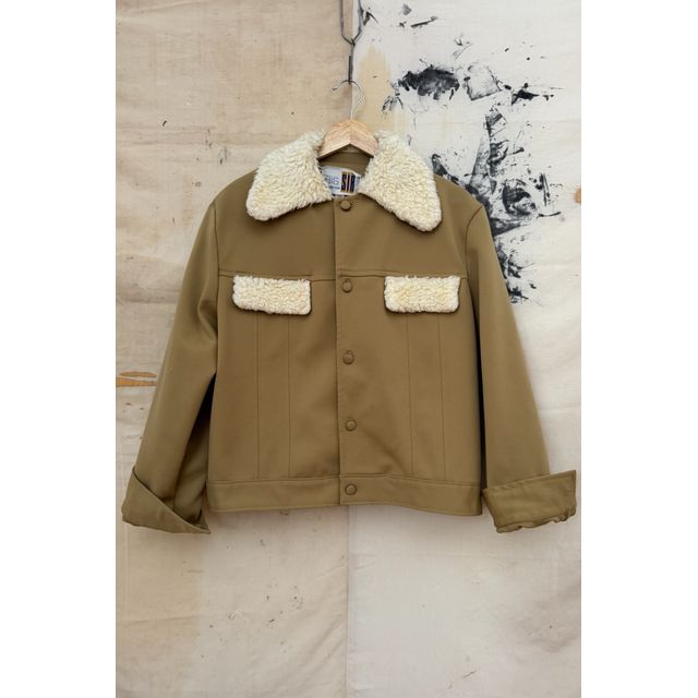 GOOD DAYS Vintage 1970s Sherpa Collar Jacket #1
