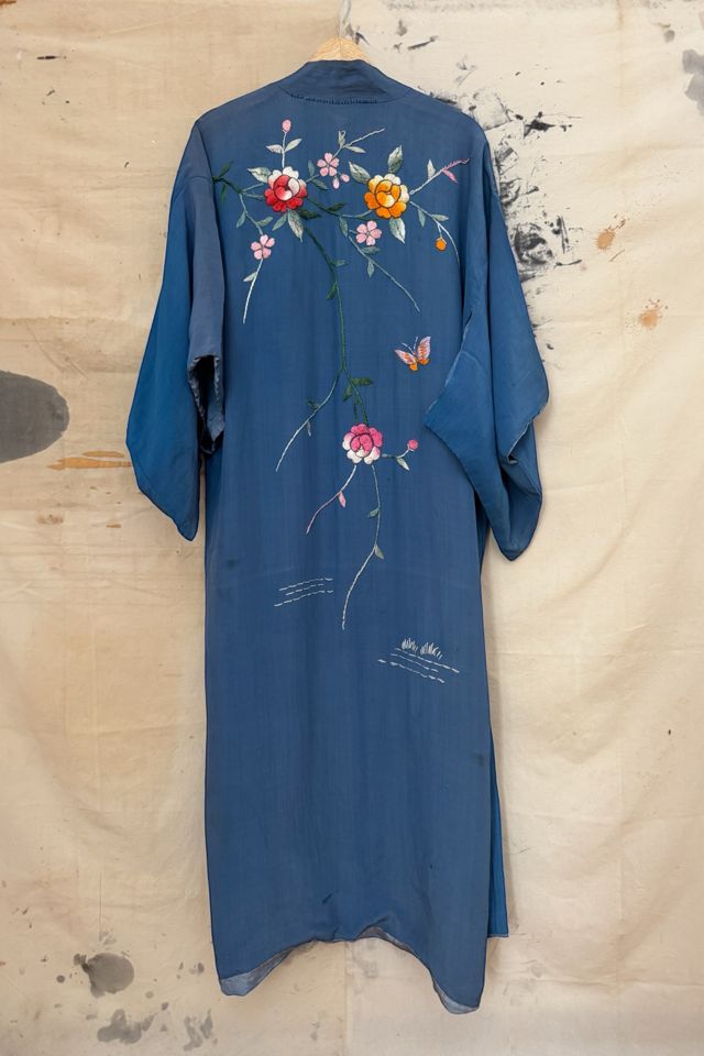 GOOD DAYS Vintage 1940s/30s Embroidered Kimono #2