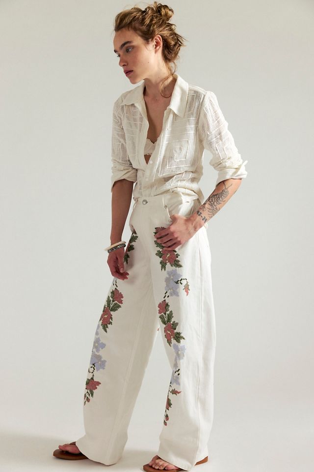 Hansen & Gretel Scout Embroidered Jeans #2