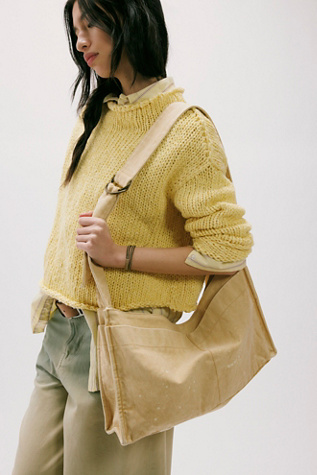Camp Crush Sling Bag by Free People in Tan