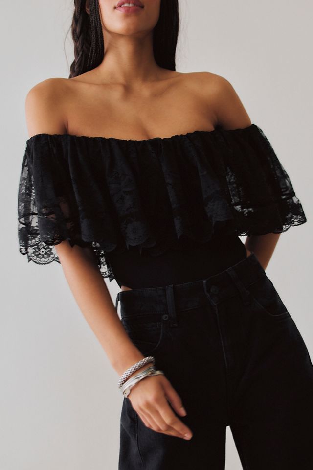 Ronny Kobo Rosette Bodysuit #3