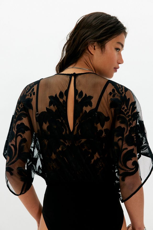 Norma Kamali Reverse Obie Bodysuit #1