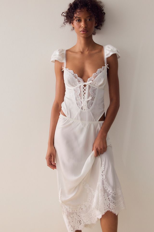 For Love & Lemons Rita Rose Bodysuit | Free People