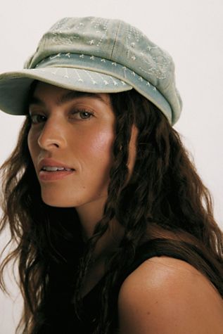 Free People NWT Wool Western Embellished Hat size M Baldwin Embellished Rancher Hat | Free People main image 4