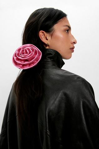Thorns And Roses Pony at Free People in Red/Pink
