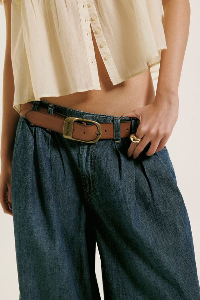 We The Free Salvo Leather Belt #3