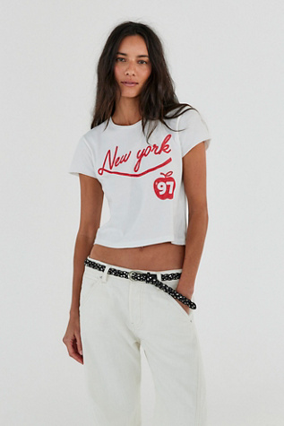 Женский ремень Free People Sol Slim Stud Belt, цвет: Чёрный — фото 5